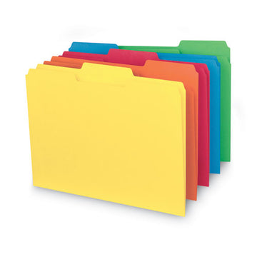 Smead® Interior File Folders, 1-3-cut Tabs, Letter Size, Assorted, 100-box freeshipping - TVN Wholesale